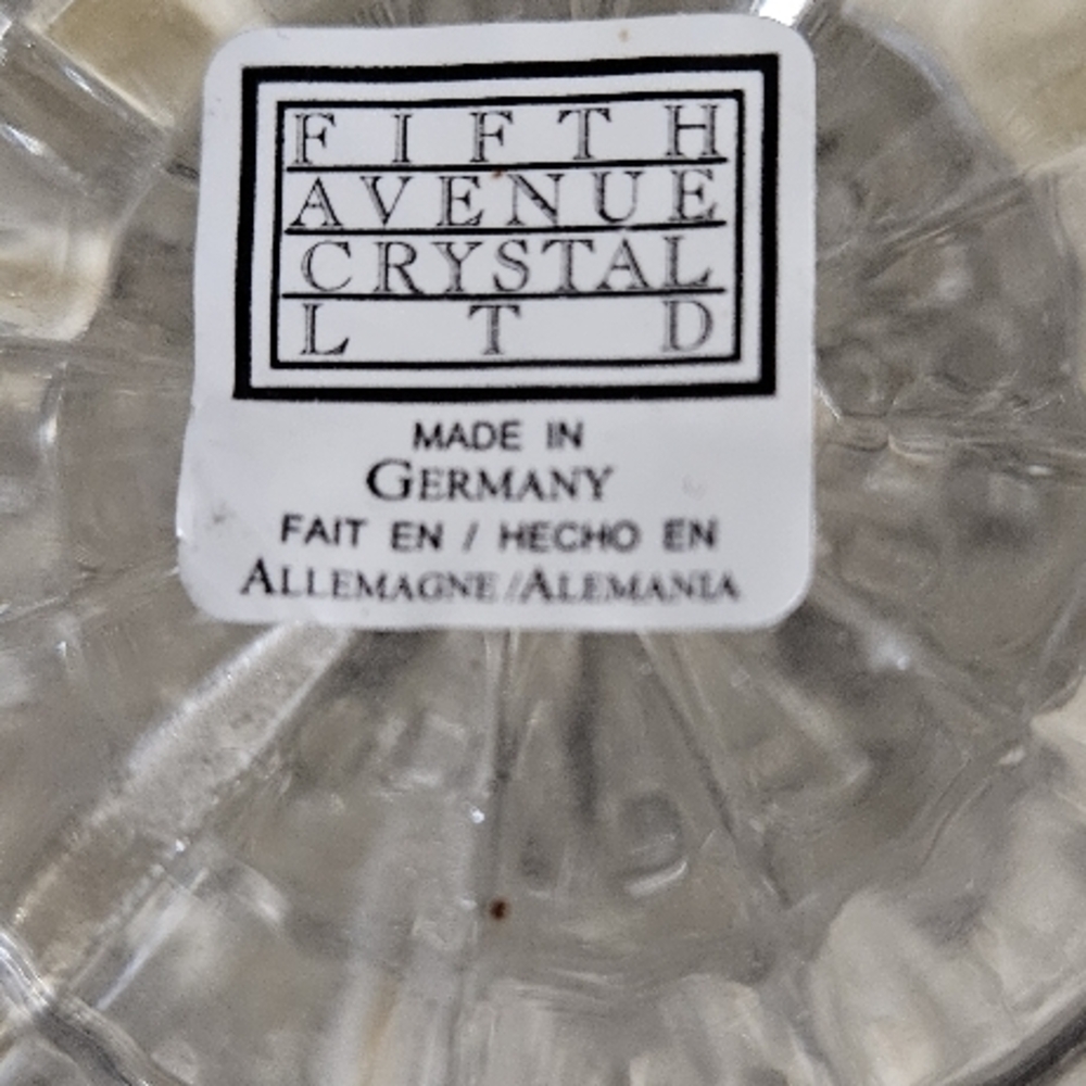 Fifth Avenue Crystal Ltd Glassware
